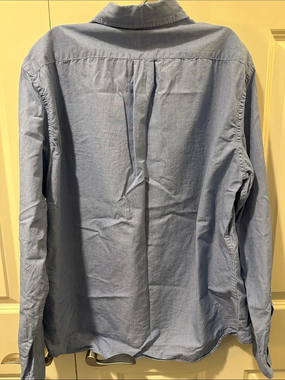 J. Crew Slim Light Blue Casual Button-Down Shirt